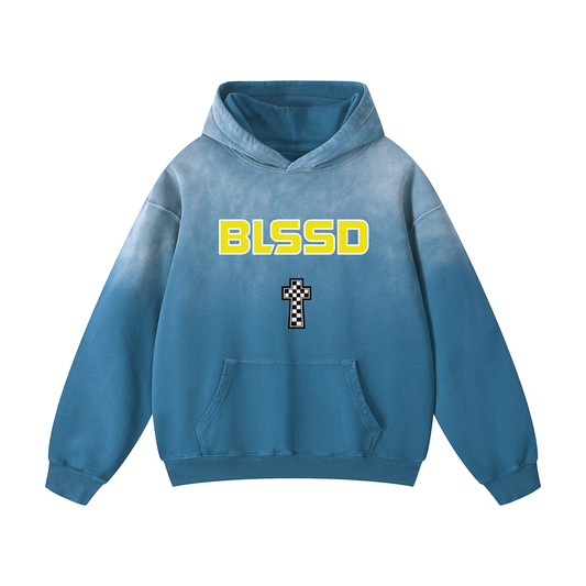 BLSSD - Heavyweight Sunfade Oversized Hoodie