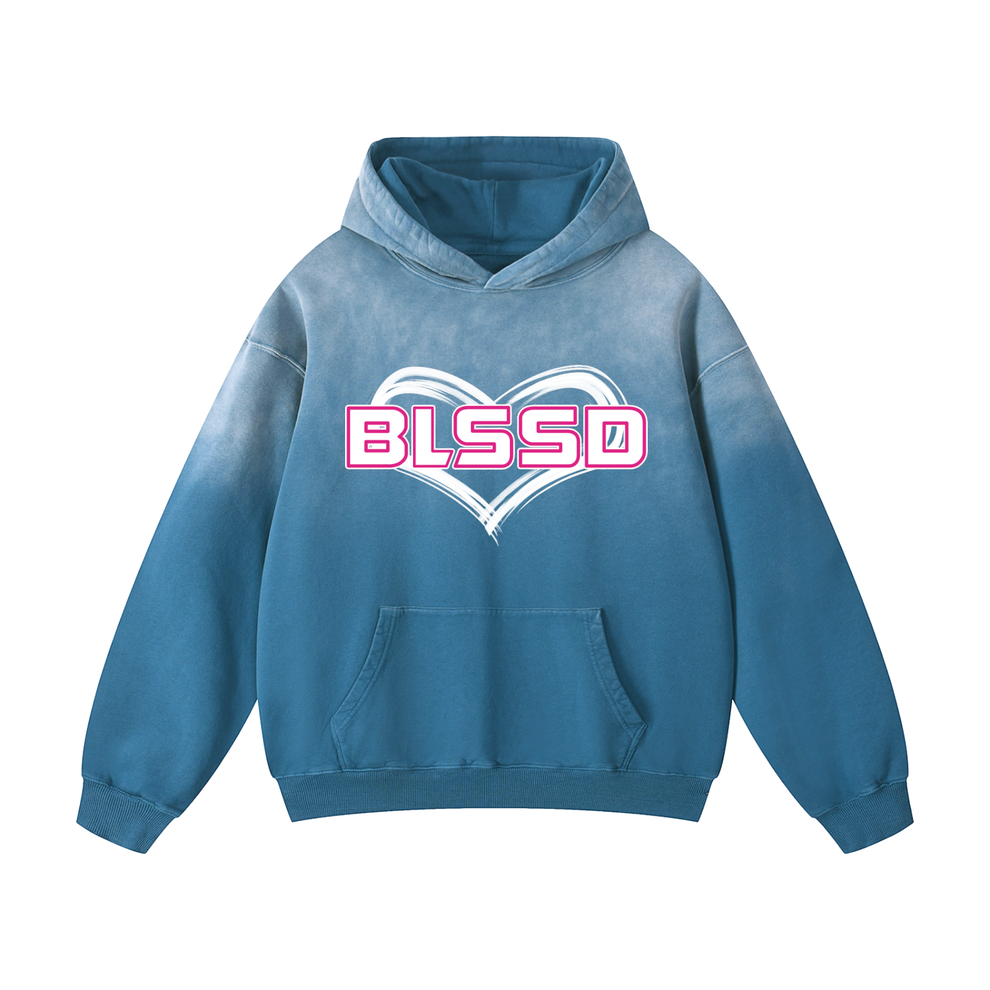 BLSSD - Heavyweight Sunfade Oversized Hoodie