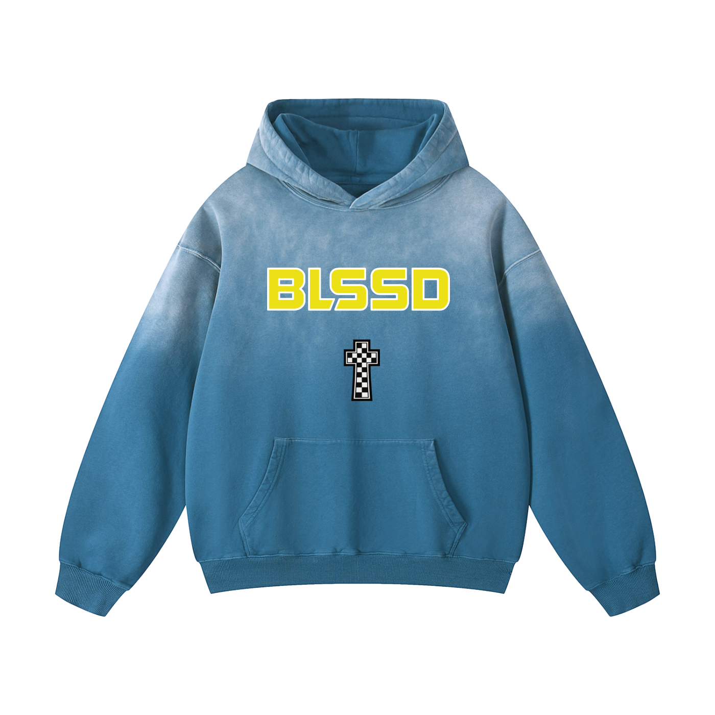 BLSSD - Heavyweight Sunfade Oversized Hoodie