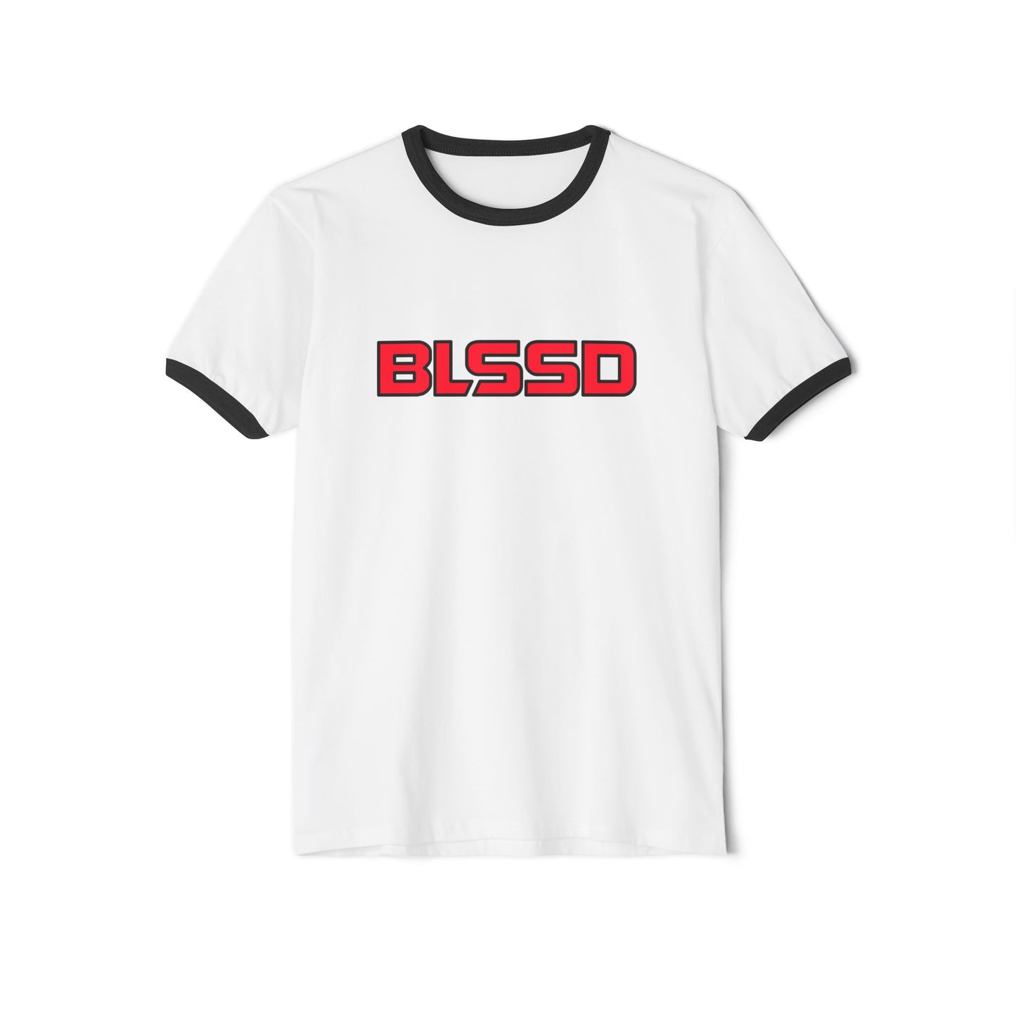 BLSSD - Inspirational Ringer Tee, Trendy Christian wear
