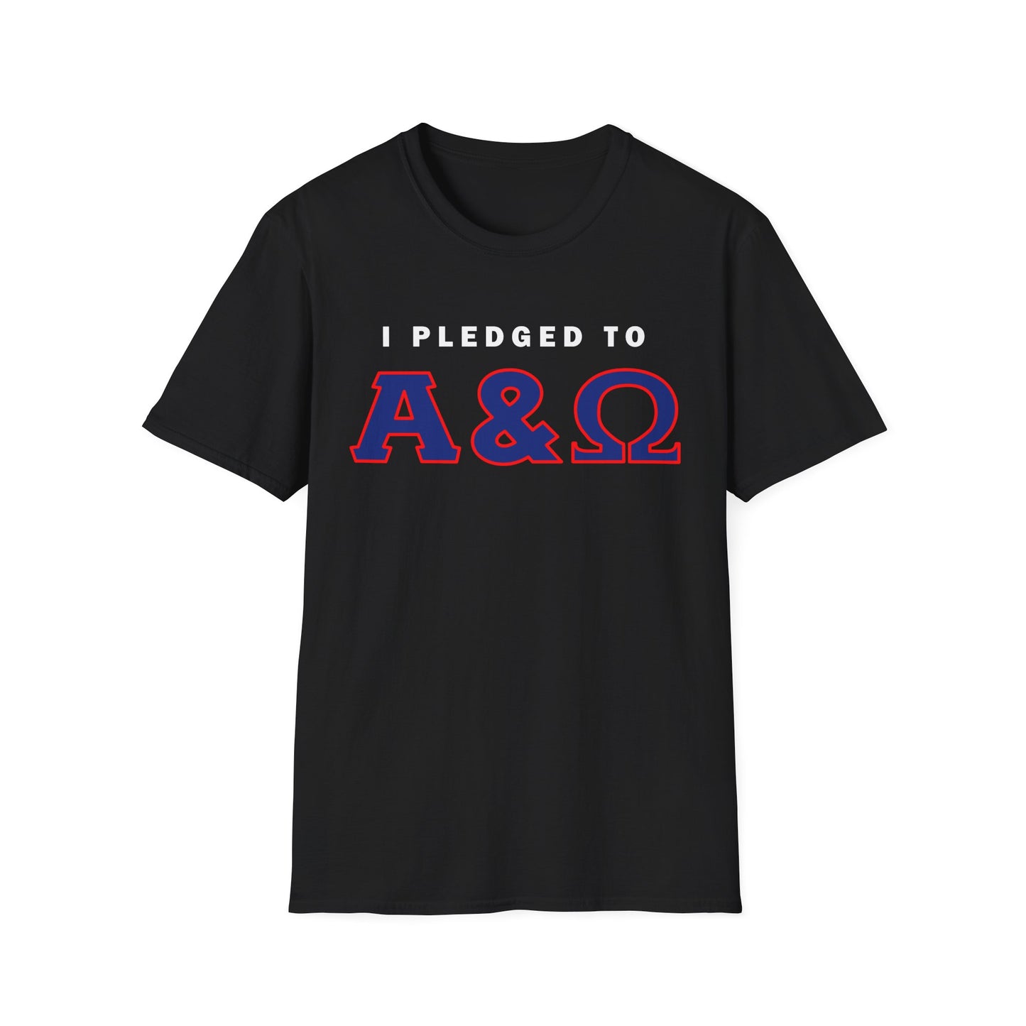 I Pledged to Alpha & Omega - Faith Up Graphic Tee