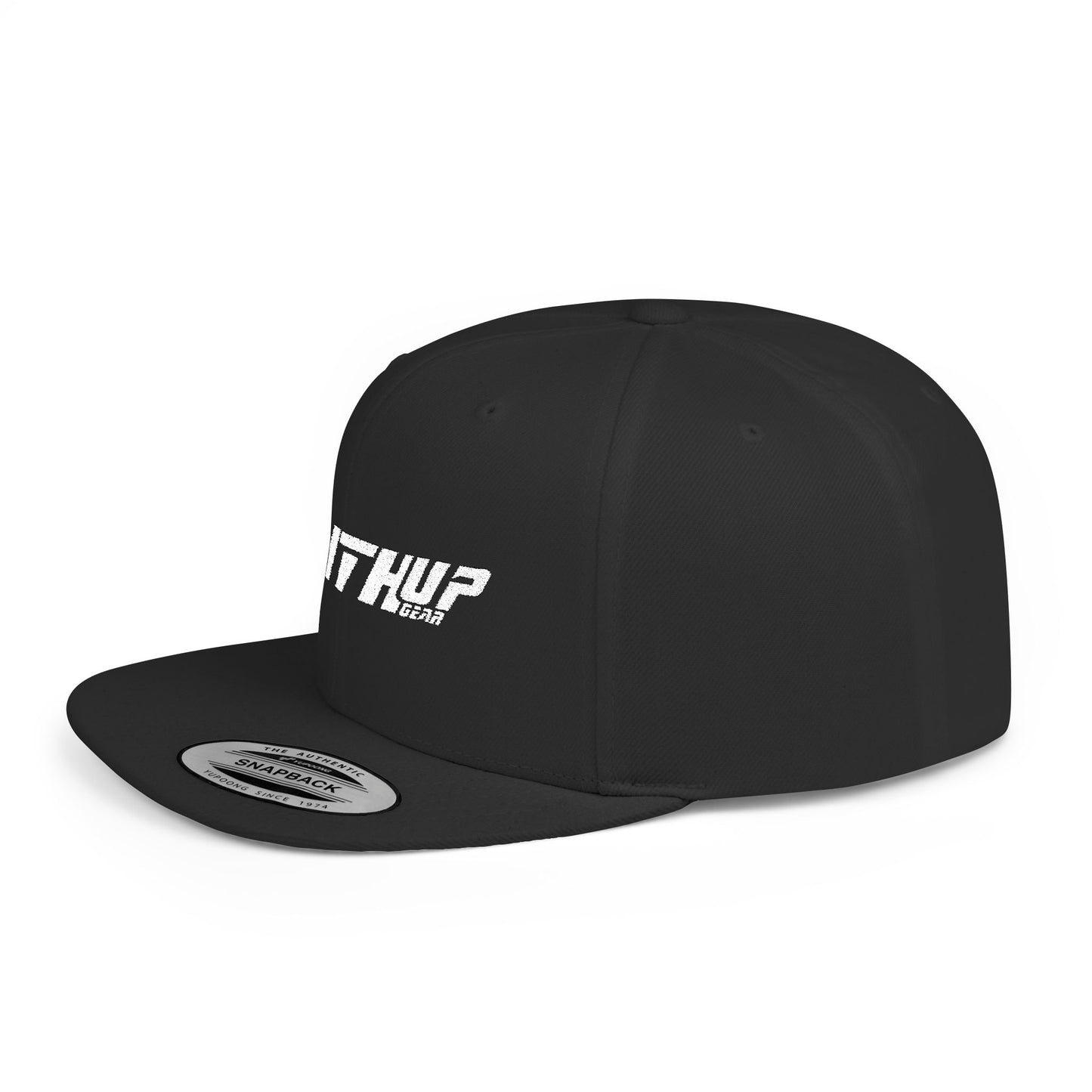 FaithUp Gear - Flat Bill Snapback Hat