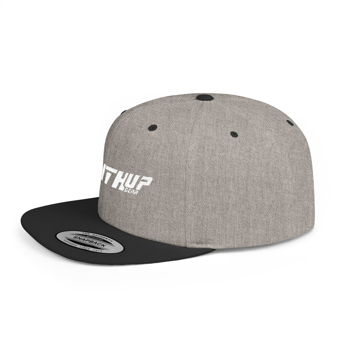 FaithUp Gear - Flat Bill Snapback Hat
