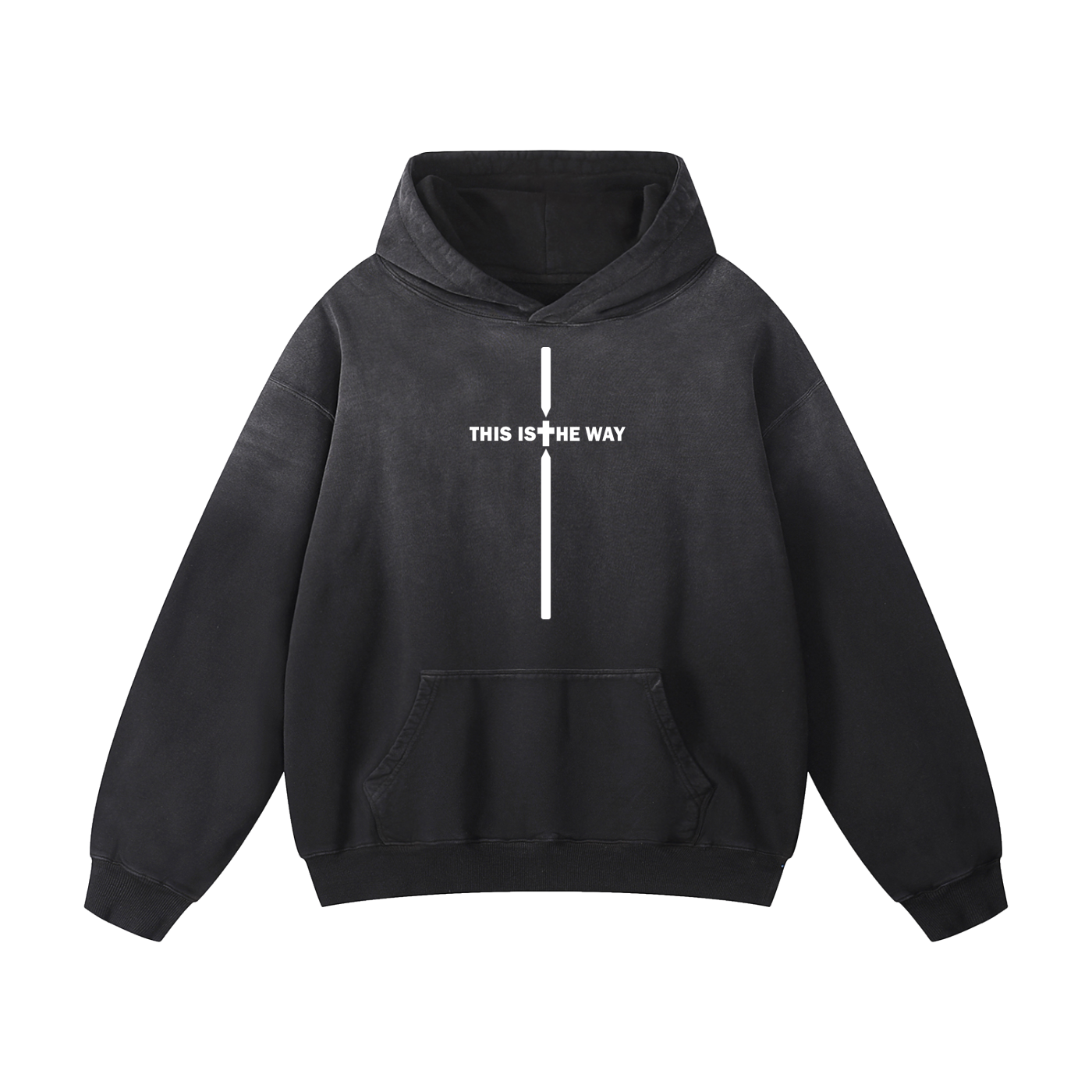 The Way - Heavyweight Sunfade Oversized Hoodie