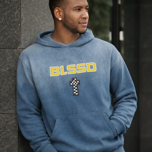 BLSSD - Heavyweight Sunfade Oversized Hoodie