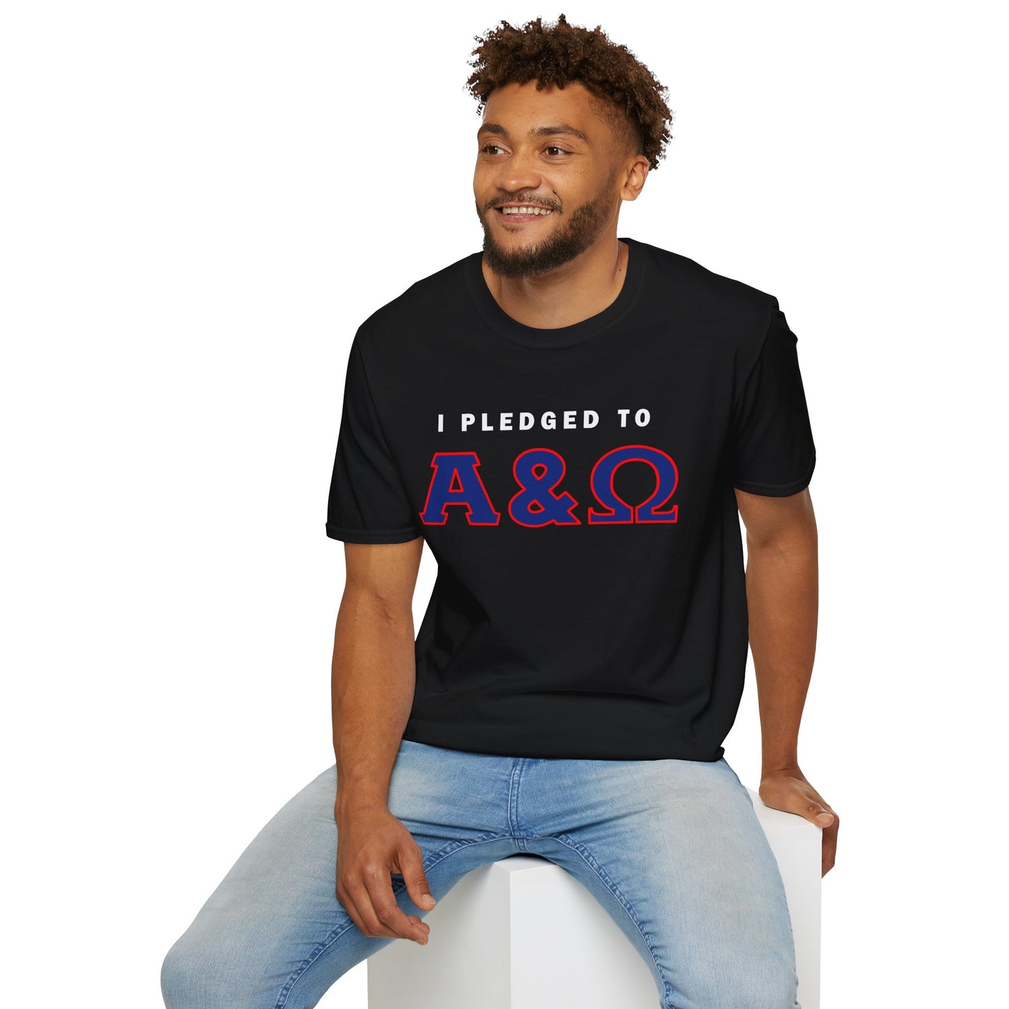 I Pledged to Alpha & Omega - Faith Up Graphic Tee