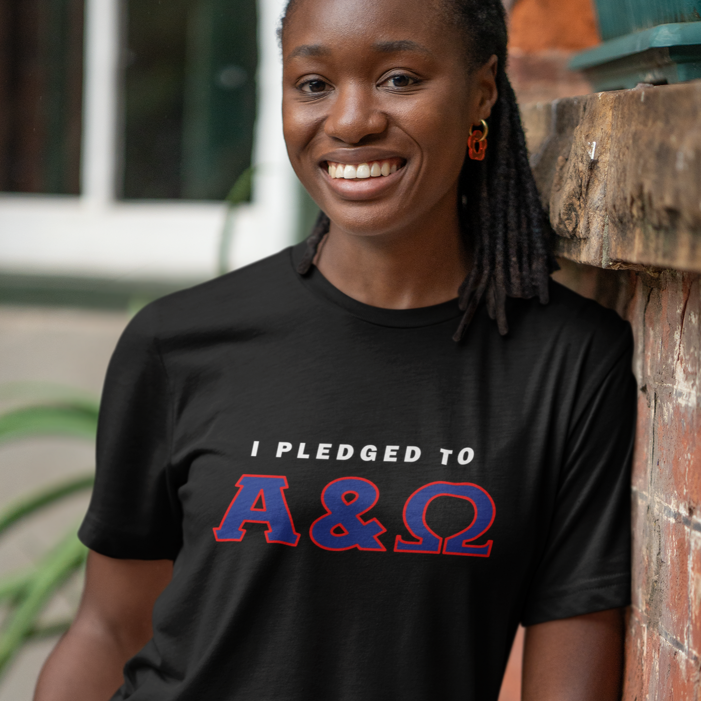 I Pledged to Alpha & Omega - Faith Up Graphic Tee