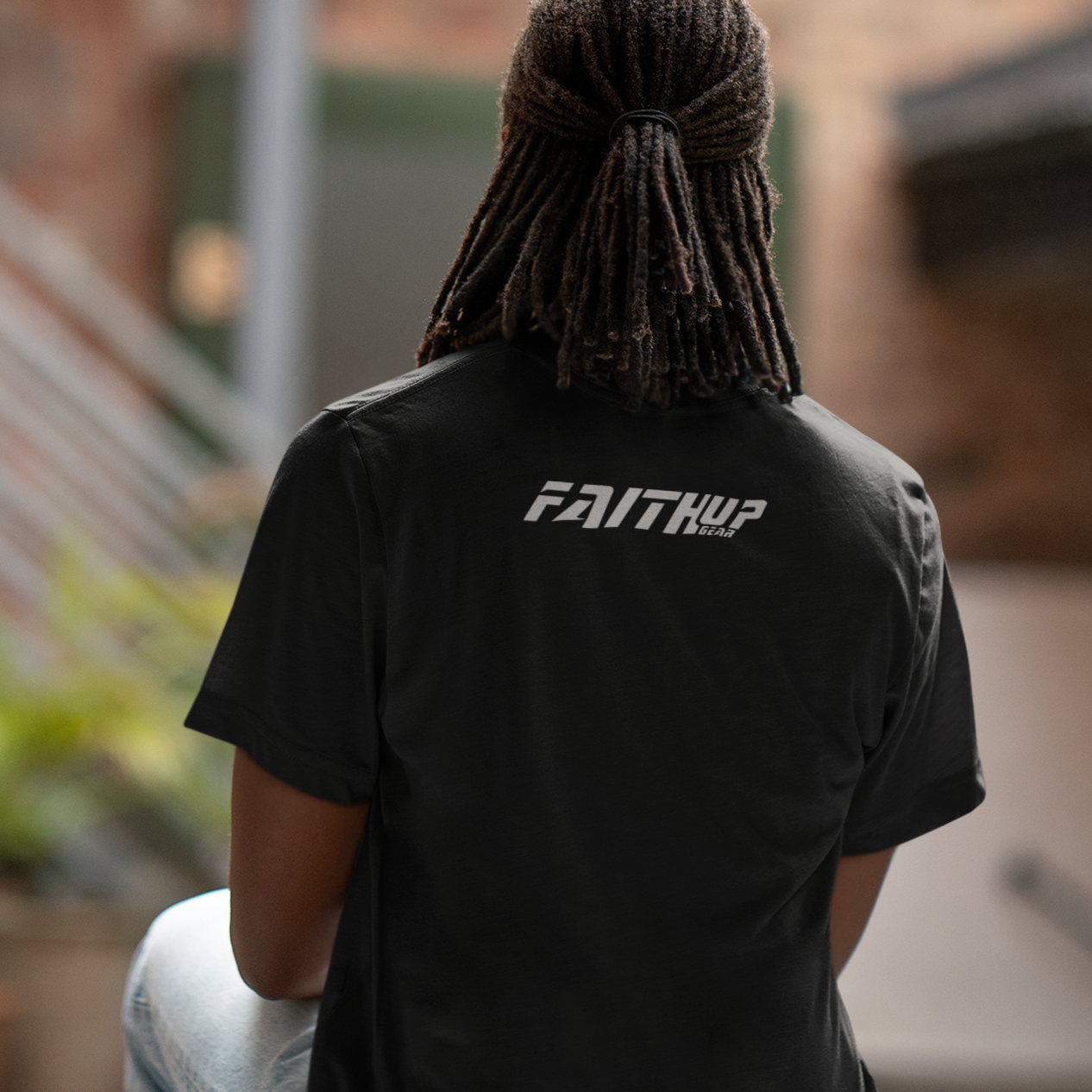 I Pledged to Alpha & Omega - Faith Up Graphic Tee