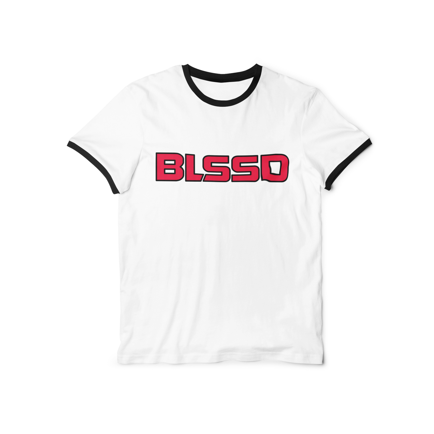 BLSSD - Black & White Ringer Tee
