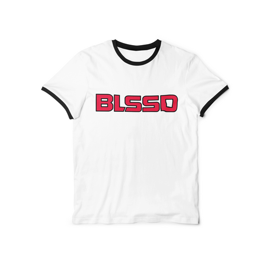 BLSSD - Black & White Ringer Tee