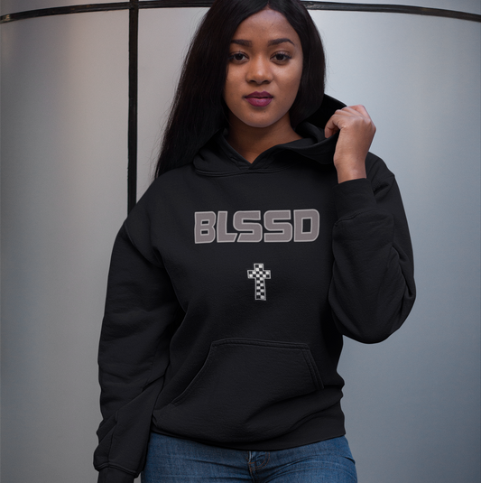BLSSD Cross - Premium Streetwear Hoodie
