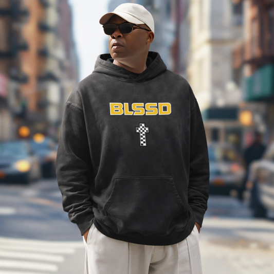 BLSSD - Heavyweight Sunfade Oversized Hoodie