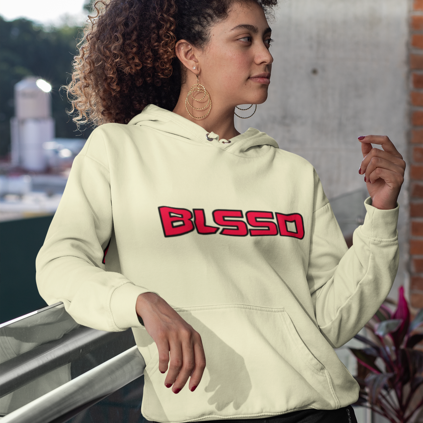 BLSSD - Streetwear Unisex Fleece Hoodie