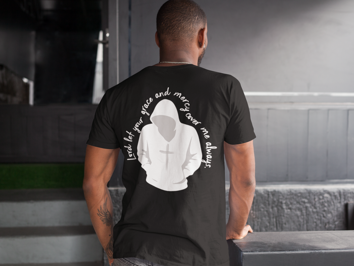 Covered By Grace & Mercy - Faith Apparel Unisex Cotton Tee