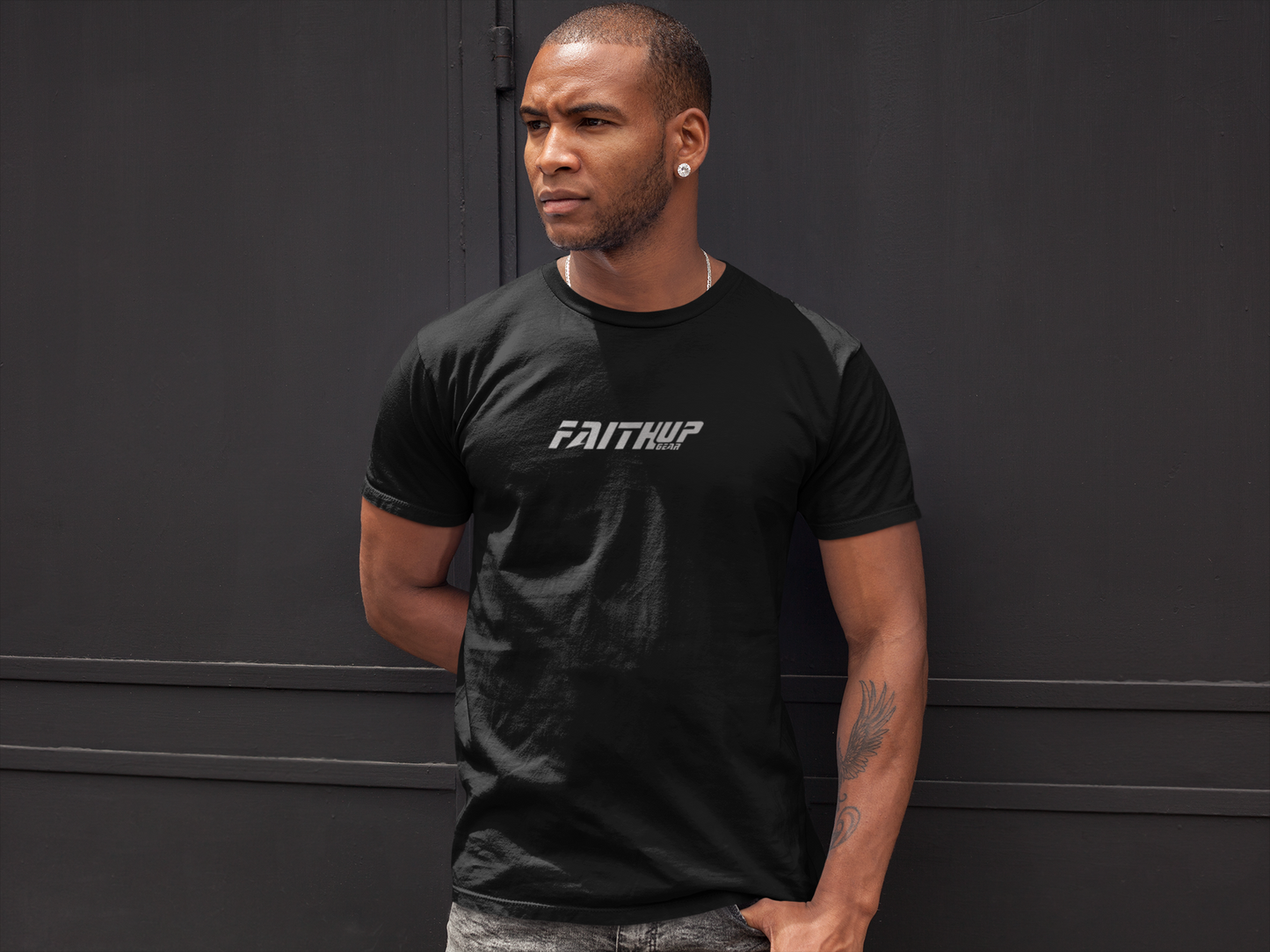 Covered By Grace & Mercy - Faith Apparel Unisex Cotton Tee