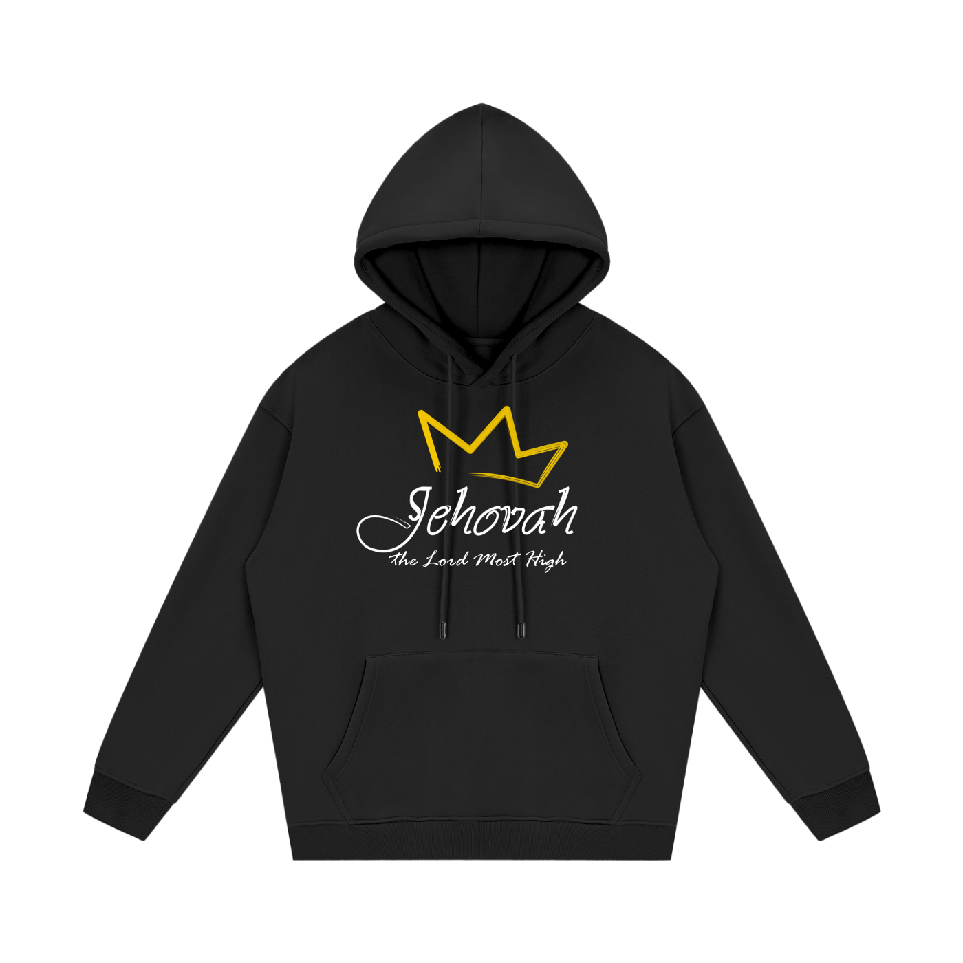 Jehovah - The Lord Most High - Streetwear Unisex Fleece Hoodie