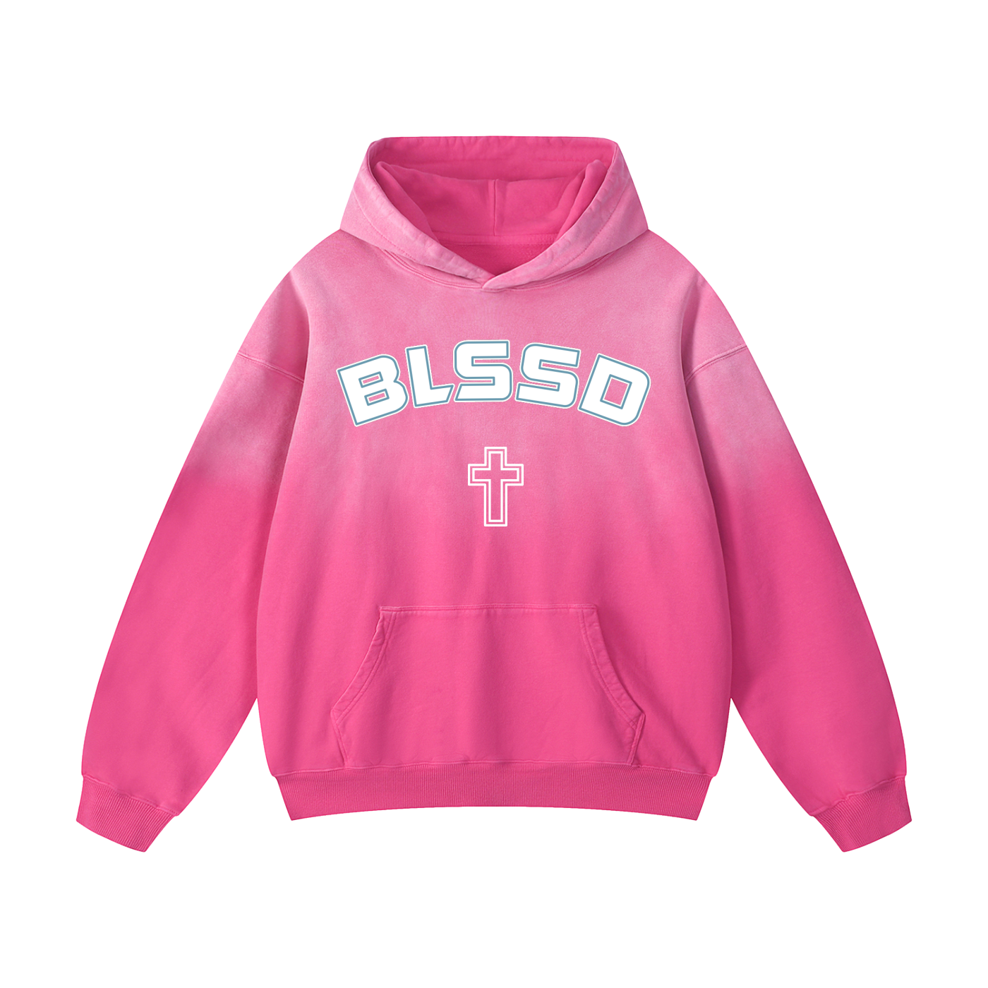 BLSSD - Heavyweight Sunfade Streetwear Hoodie